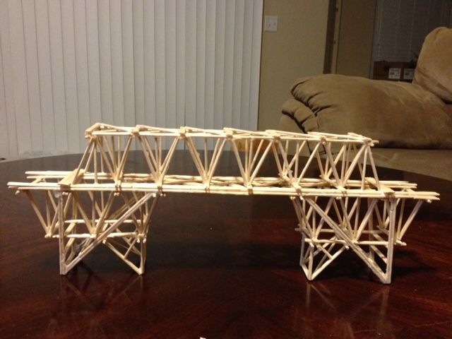 strong toothpicks bridge