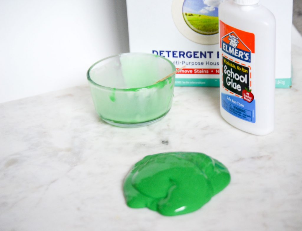 Easy Elmer's Glue Slime- An Easy Four Ingredient Recipe - The