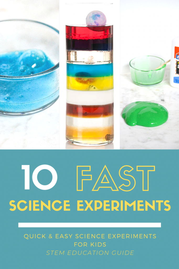 21++ 5 minute science experiments image HD