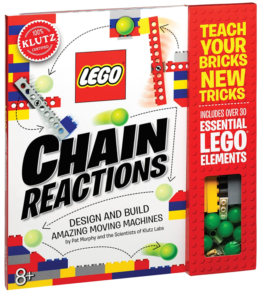 Klutz Lego Chain Reactions Science & Building Kit stem toy deal