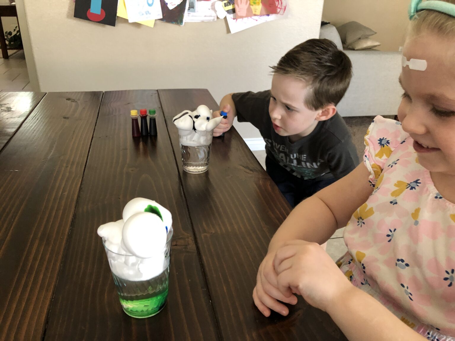 science experiments to do with shaving cream