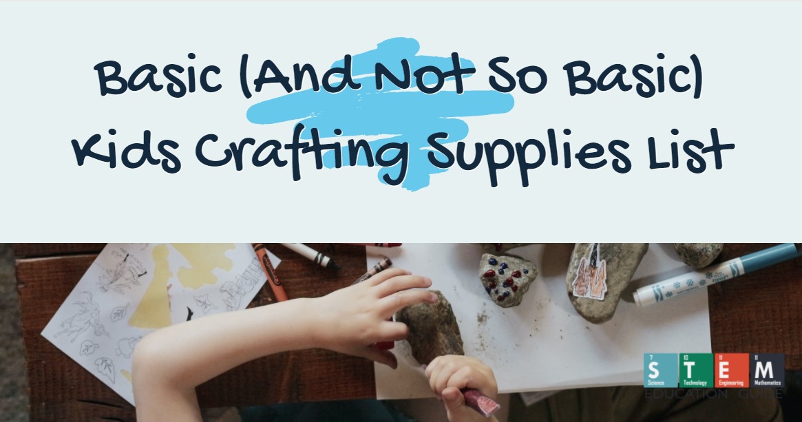 unique kids crafting supplies