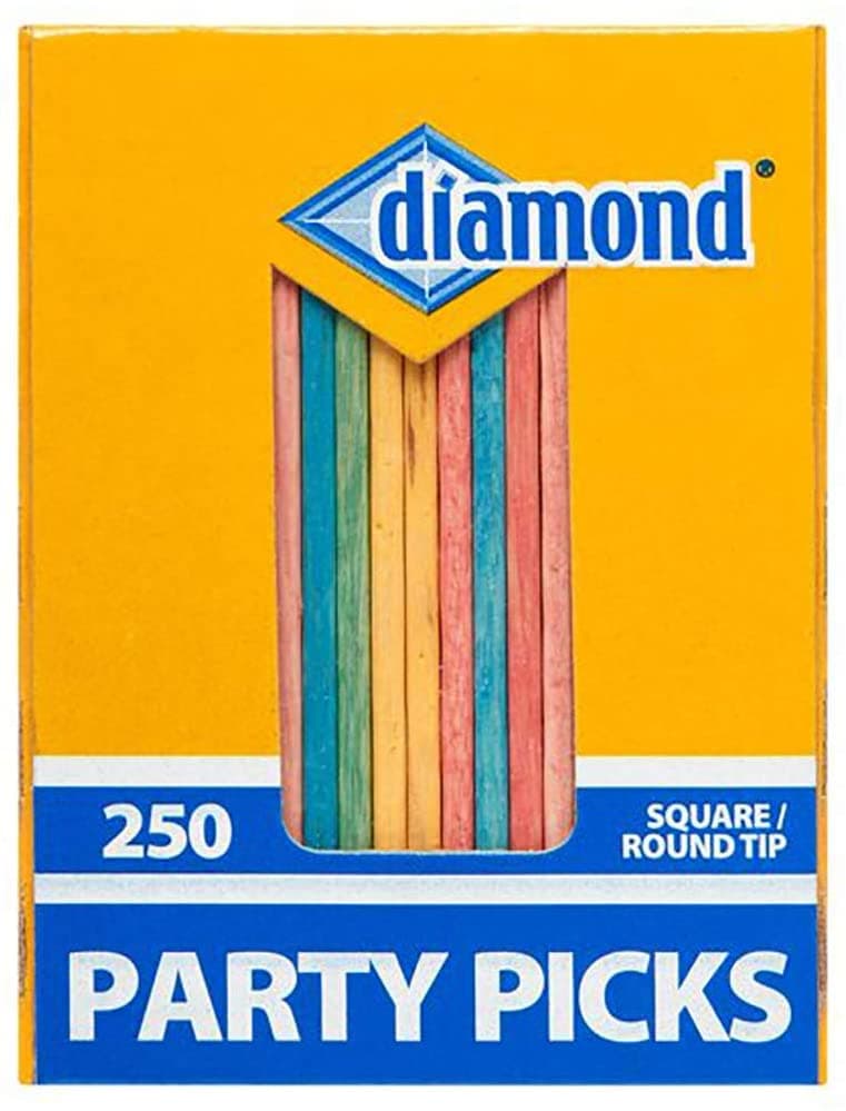 Colored Party Toothpicks