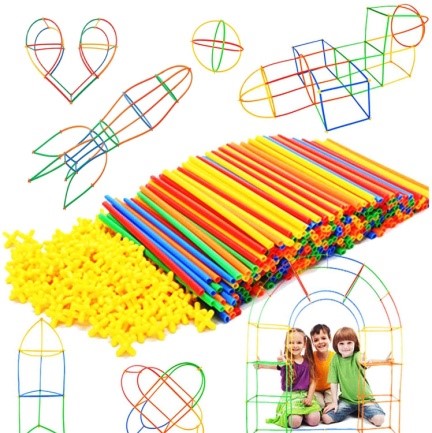 Straw Constructor STEM Building Toys