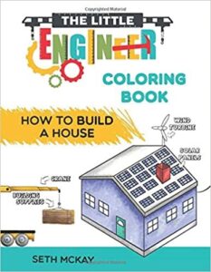The Little Engineer Coloring Book by Seth McKay