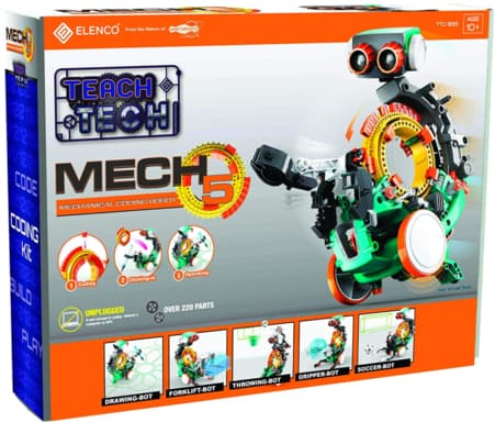 Mech-5 Mechanical Coding Robot