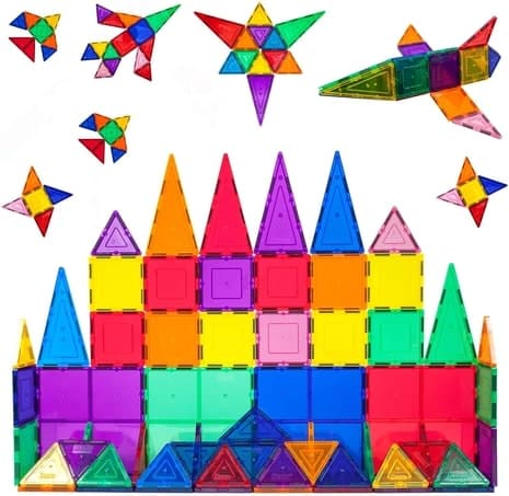 picassotiles 60 piece magnet building tiles