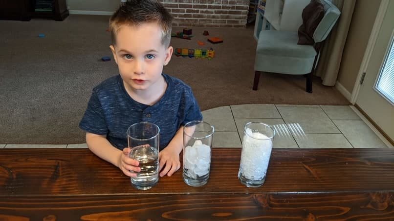 Water, Ice, and Snow Experiment