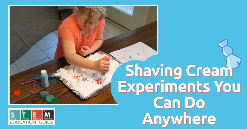 Shaving Cream Experiments