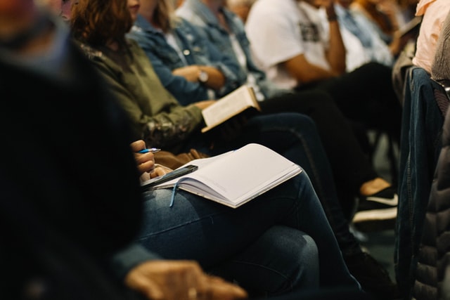 Students in class