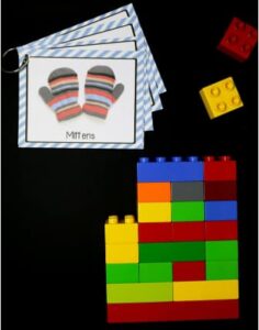 The Four Seasons Lego cards