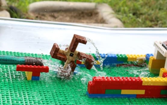 LEGO Water Wheel & Car Wash