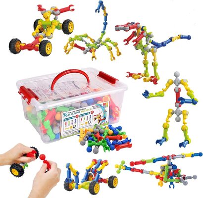 Huaker Kids Building STEM Toys