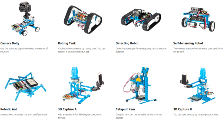 Makeblock mBot Ultimate 10-in-1 Coding Robot Kit, STEM Toys Compatible with  Arduino/ Scratch 2.0