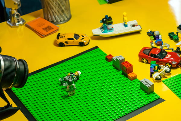 Stop Motion Animation with Legos