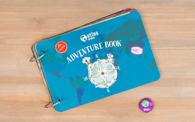 Kiwi Crate Atlas Adventure book