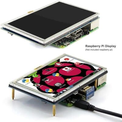 5 IPS Touch Screen Small Mini Monitor Raspberry Pi Touchscreen Monitor  800×400